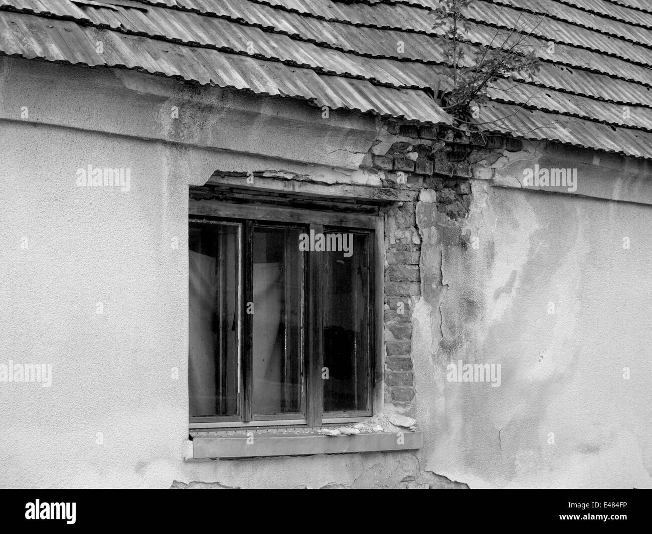 verlassene alte Haus Stockfoto