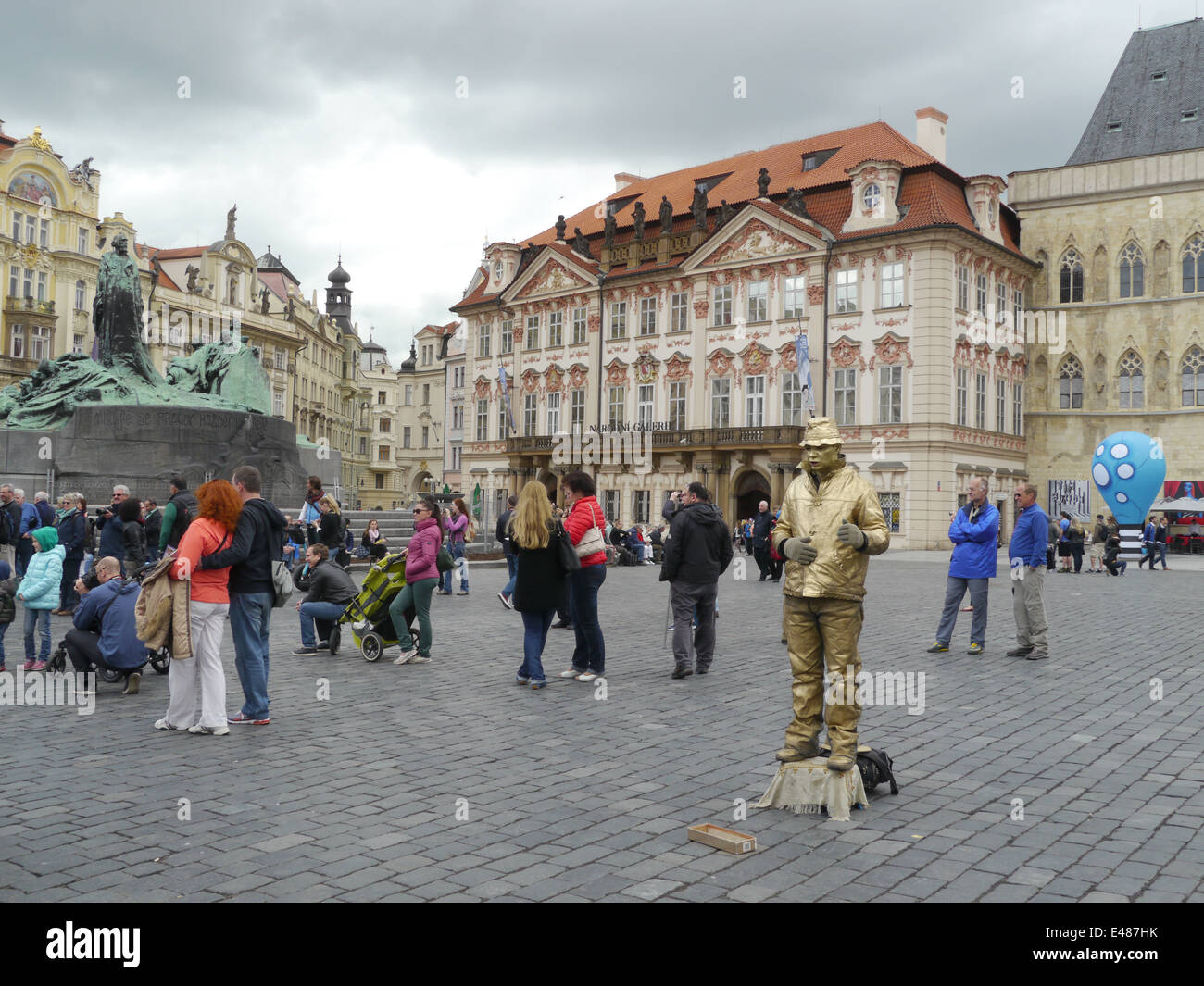 Tschechische Republik - Prag, Altstadt. Altstädter Ring. Foto: Sean Sprague Stockfoto