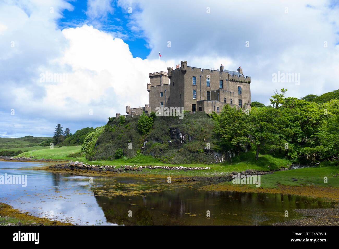 Highland Festung Dunvegan Castle, Hochland angestammten Heimat MacLeod