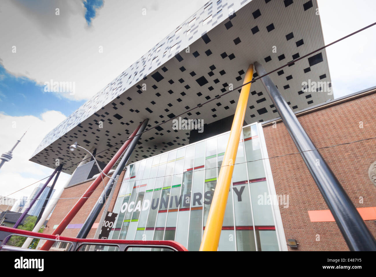 Ontario College of Art and Design, OCAD, Toronto, Ontario Stockfoto