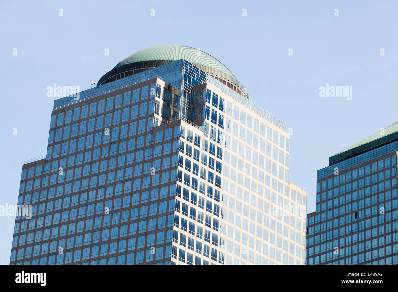 New York World Financial Center-Wolkenkratzer Stockfoto