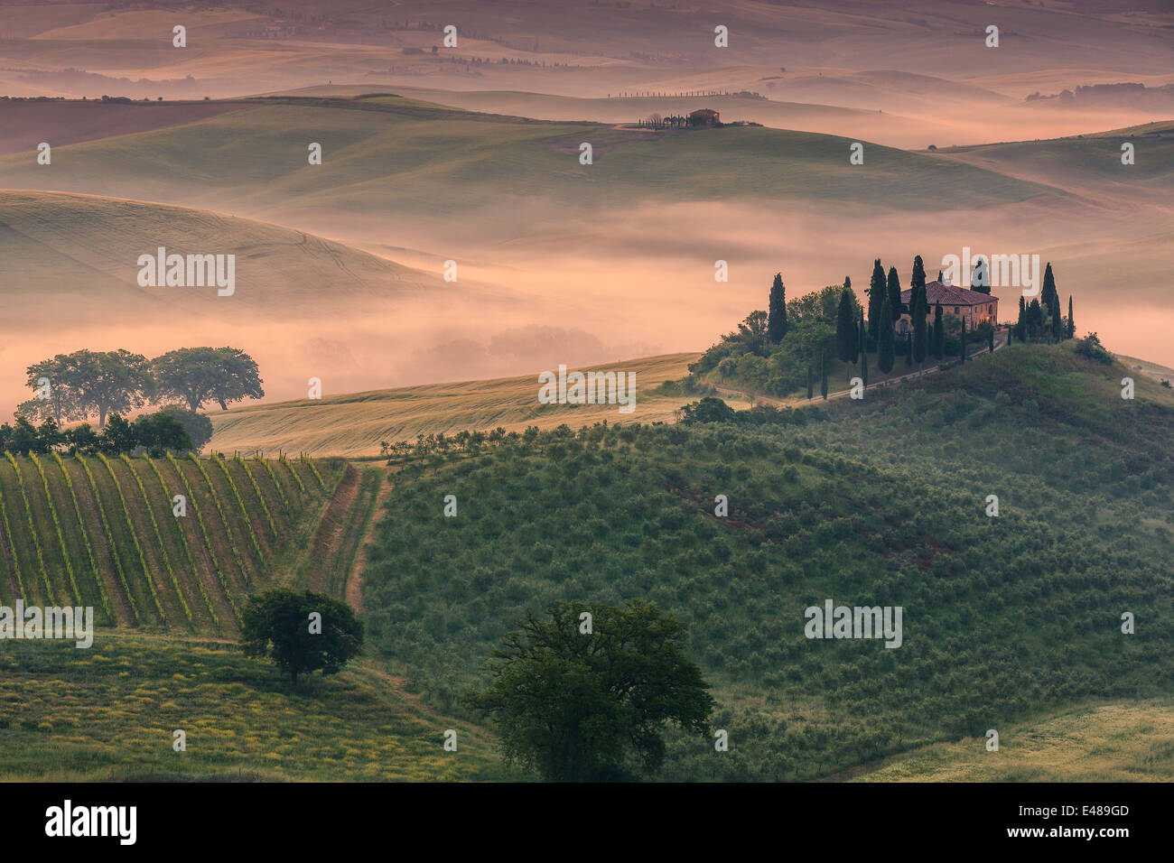 San Quirico Toskana Stockfotos und bilder Kaufen Alamy