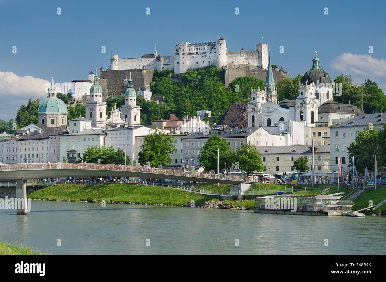 Stadt Salzburg Altstadt Stockfoto
