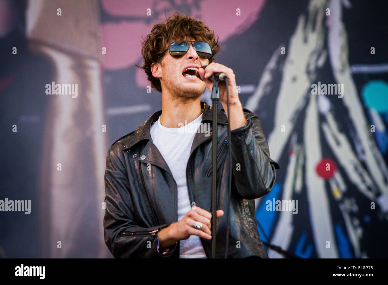 Paolo Nutini beim Pinkpop Festival 2014 in Niederlande © Roberto Finizio/Alamy Live News live Stockfoto