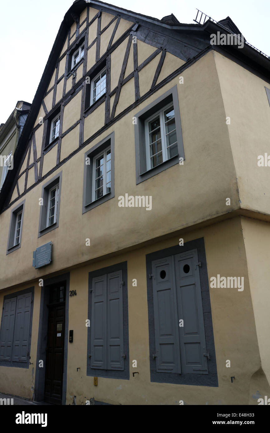 Beethovens Mutter Haus Ehrenbreitstein Koblenz Hessen