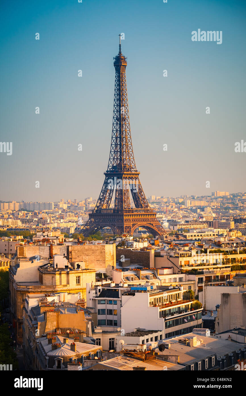 Eiffelturm Stockfoto