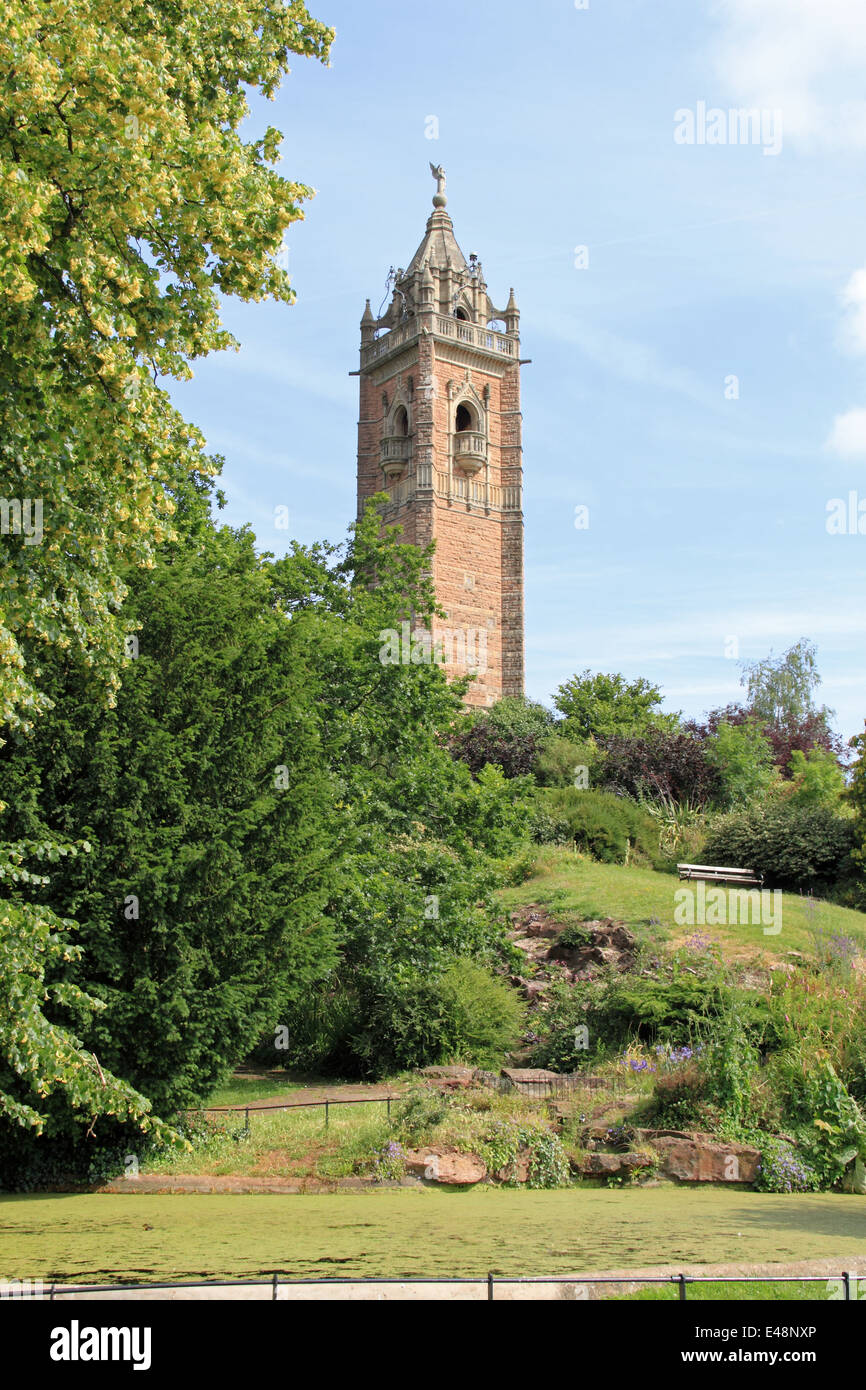 Cabot Tower, Brandon Hill Park, Bristol, England, Großbritannien, Vereinigtes Königreich, UK, Europa. Stockfoto