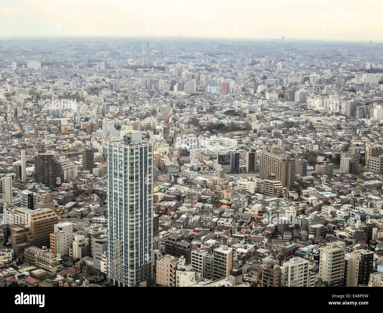 Tokyo Stadtlandschaft Stockfoto