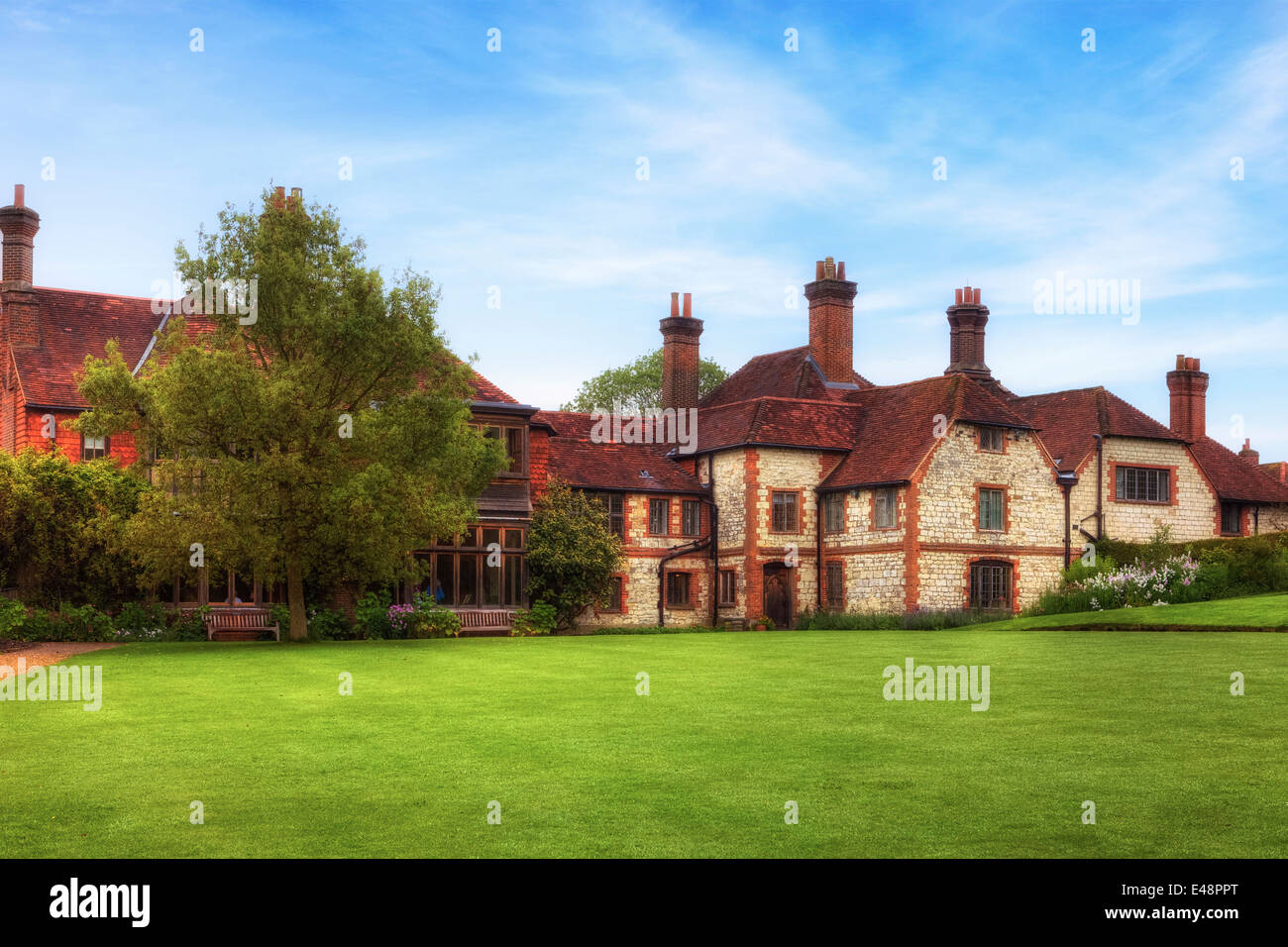 Gilbert White House, wacht, Selborne, Hampshire, England, Vereinigtes Königreich Stockfoto