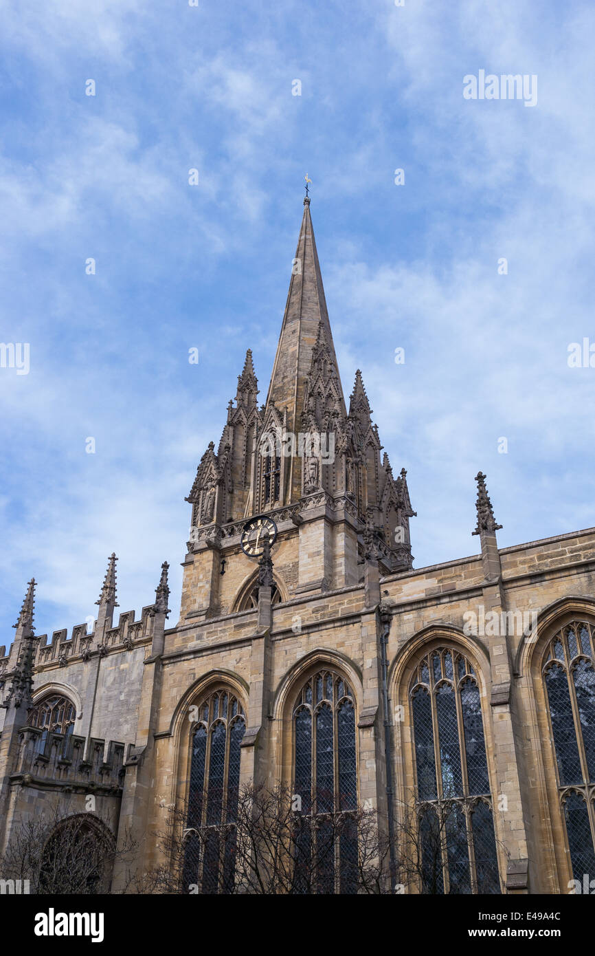 Universität der Hl. Maria der Jungfrau, Oxford, UK Stockfoto