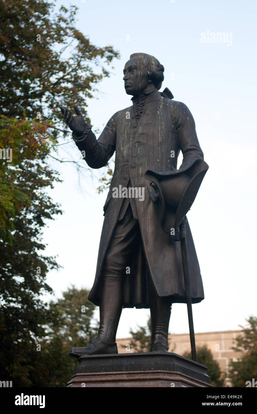 Statue von Immanuel Kant Stockfoto