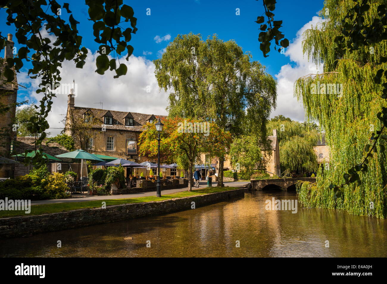 Bourton-on-the-Water, die Cotswolds, Gloucestershire, England, United Kingdon, Europa Stockfoto