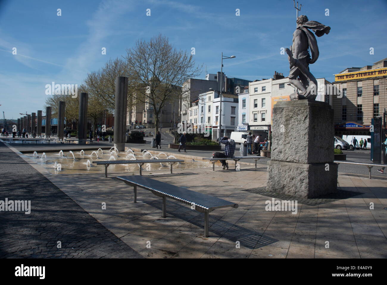 Stadtzentrum, Bristol, England, Vereinigtes Königreich, Europa Stockfoto