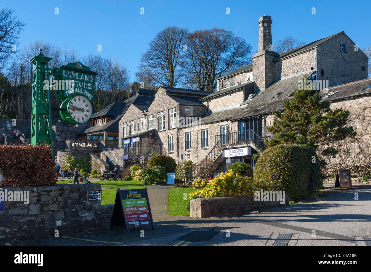 Brauerei-Kunstzentrum, Highgate, Kendal, South Lakes, Cumbria, England, Vereinigtes Königreich, Europa Stockfoto