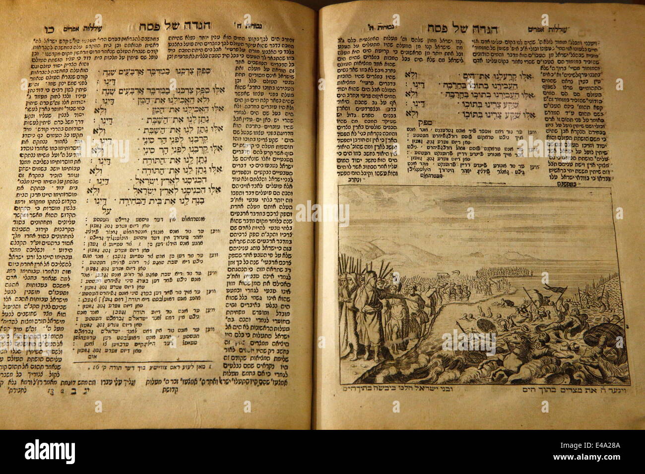 Das Museum für jüdische Kunst und Geschichte in Paris, Frankreich, Europa Stockfoto