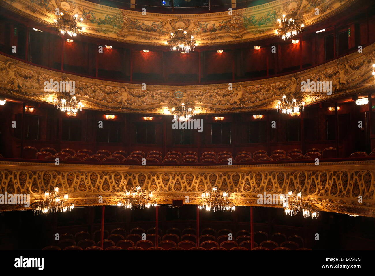 Palais Royal Theater, Paris, Frankreich, Europa Stockfoto