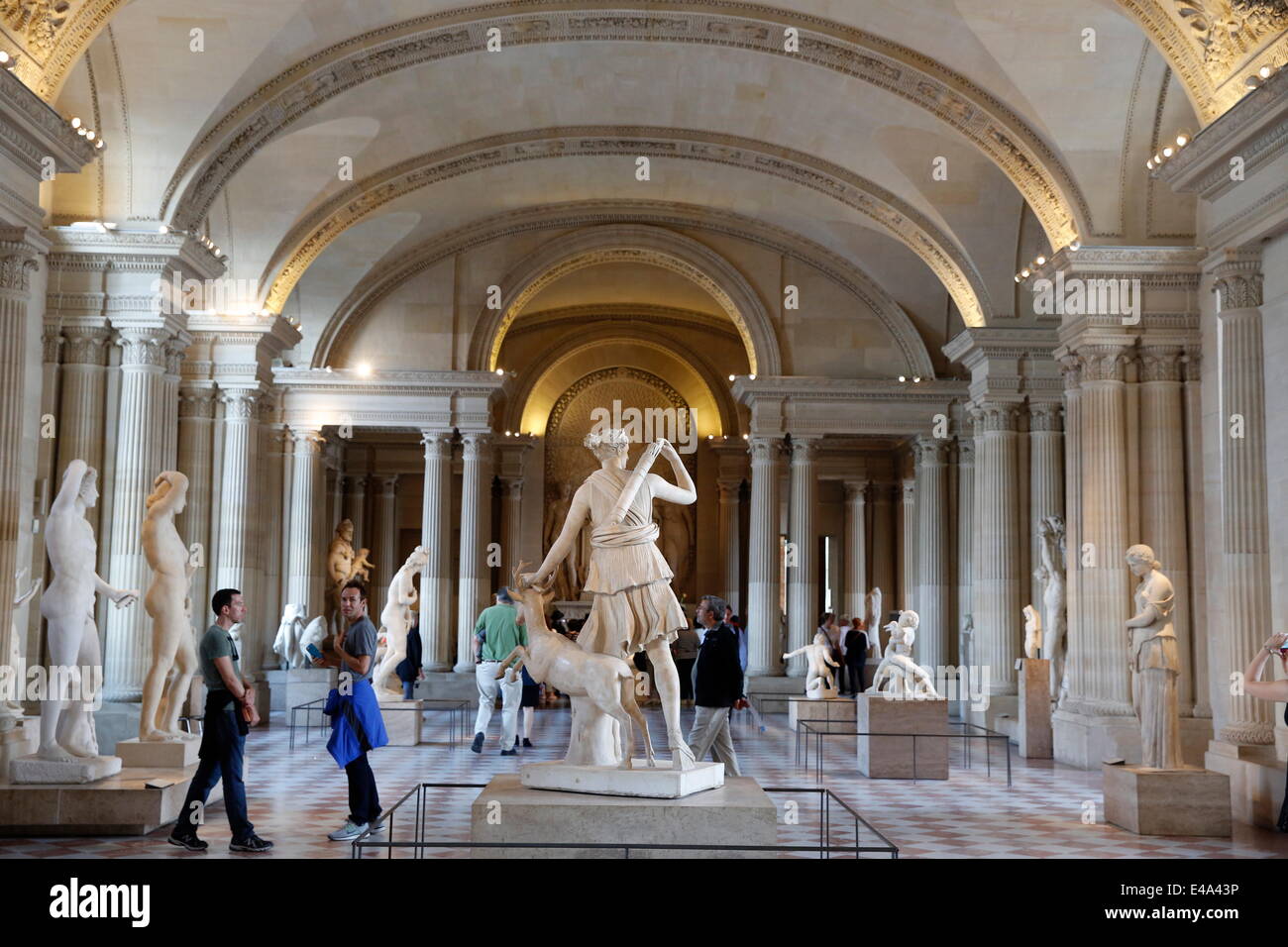 Louvre-Museum, Paris, Frankreich, Europa Stockfoto