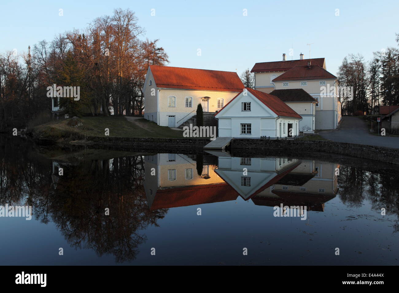 Vihula Manor House, ein historisches baltischen deutschen Hotel Lahemaa Nationalpark, Estland, Europa im 16. Jahrhundert gegründet Stockfoto