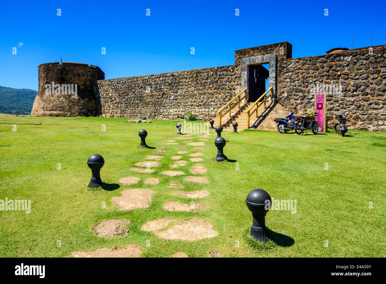 Festung Fortaleza San Felipe, Puerto Plata, Dominikanische Republik, Karibik, Karibik, Mittelamerika Stockfoto