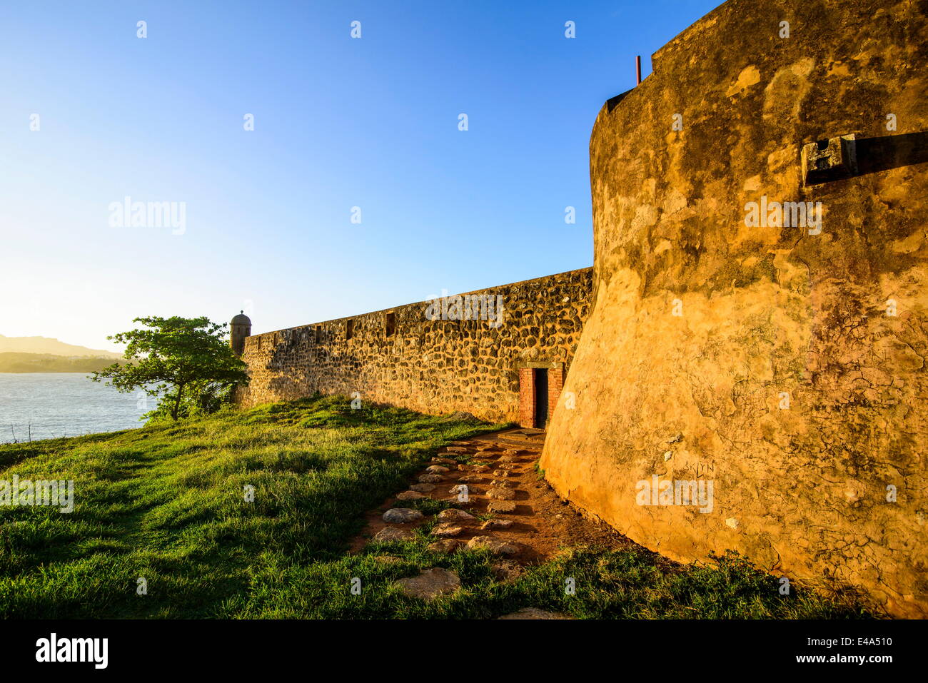 Festung Fortaleza San Felipe, Puerto Plata, Dominikanische Republik, Karibik, Karibik, Mittelamerika Stockfoto