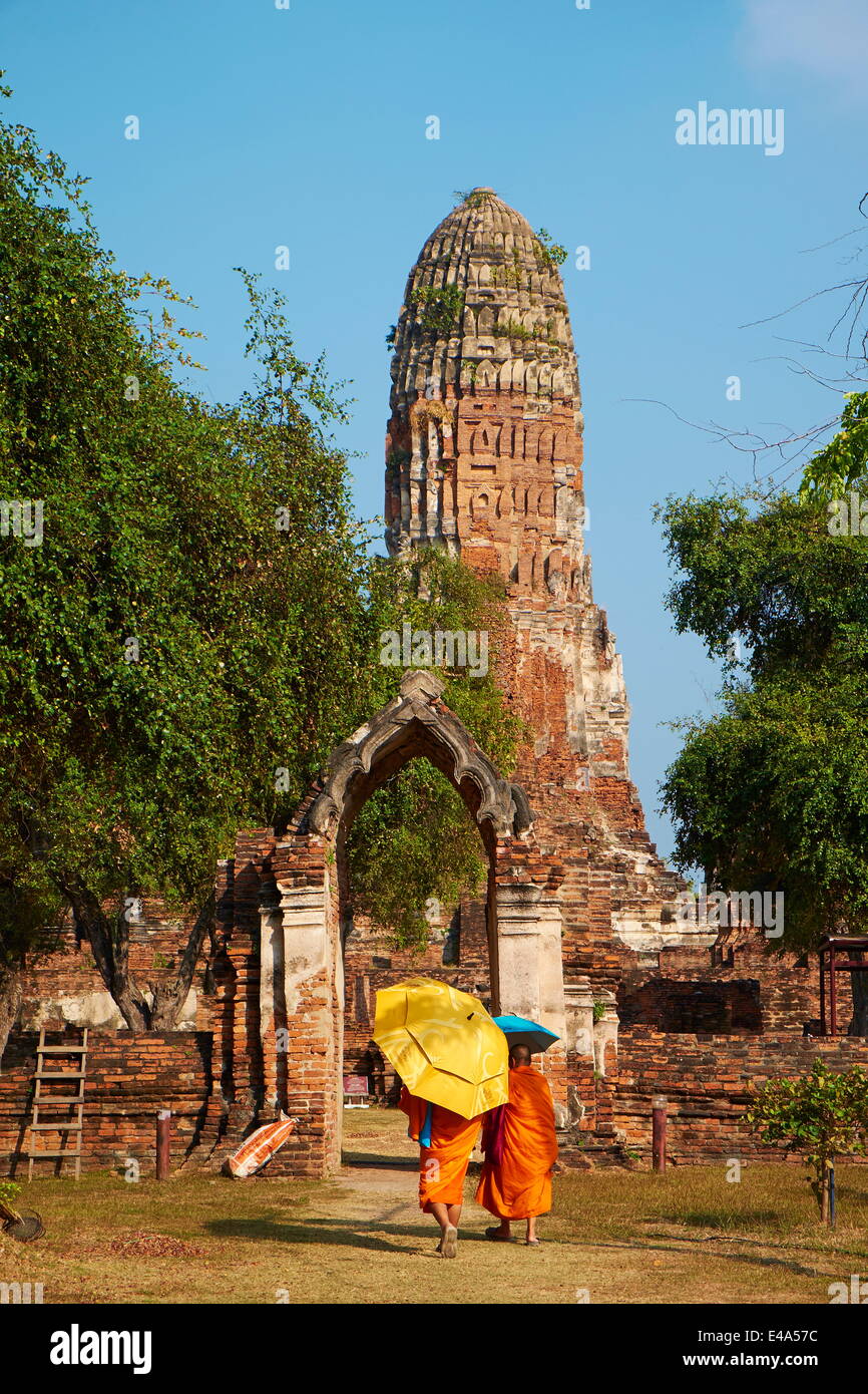 Wat Phra Ram, Ayutthaya Historical Park, UNESCO World Heritage Site, Ayutthaya, Thailand, Südostasien, Asien Stockfoto