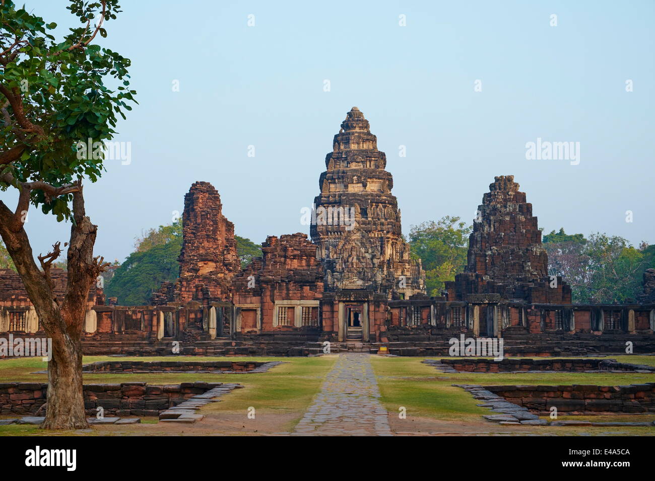 Phimai Khmer-Tempel, Ratchasima Provinz, Thailand, Südostasien, Asien Stockfoto