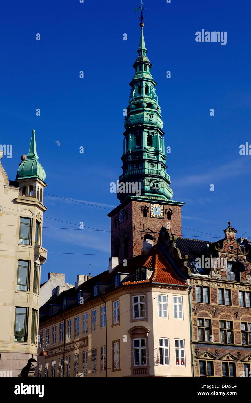 Nikolaj Kirke (Nikolaikirche), Kopenhagen, Dänemark, Skandinavien, Europa Stockfoto