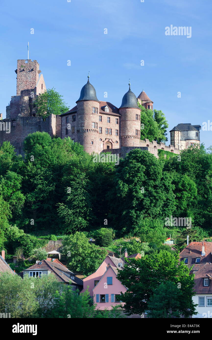 Burg Wertheim, Wertheim, Main Tauber Kreis, Baden-Wurttemberg, Deutschland, Europa Stockfoto