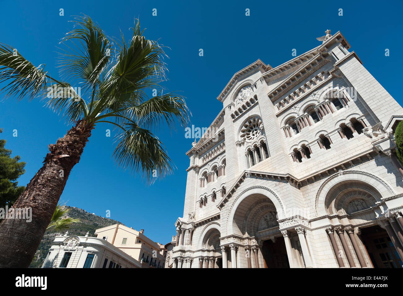 Kathedrale von Monaco, Fürstentum Monaco, Cote d ' Azur, Europa Stockfoto
