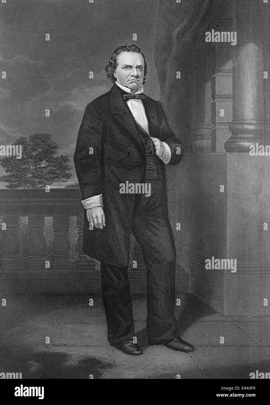 Stephen Arnold Douglas, 1813-1861, US-amerikanischer Politiker, Stockfoto