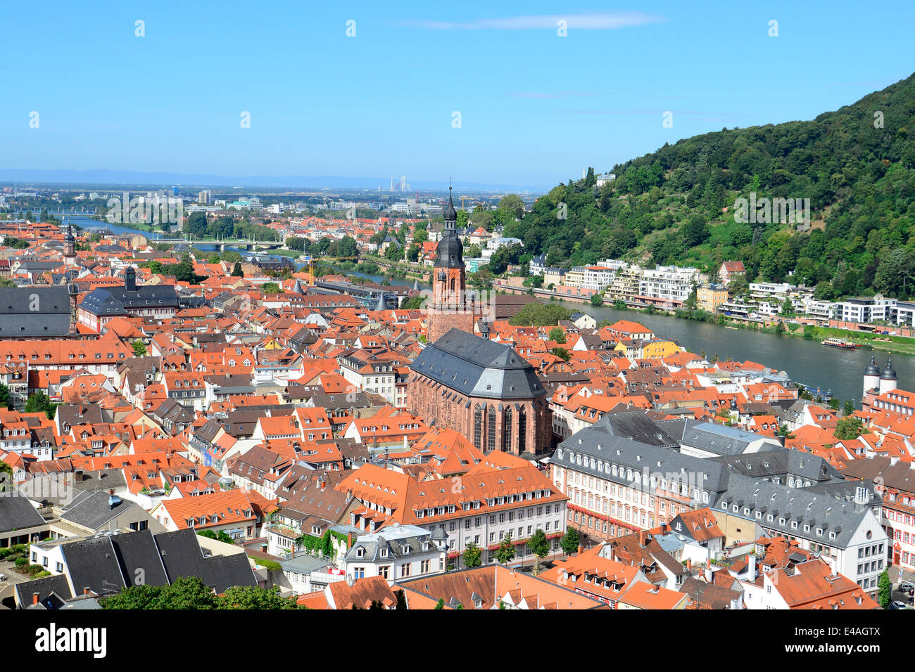 Heidelberg Deutschland DE Europa Neckars Stockfoto