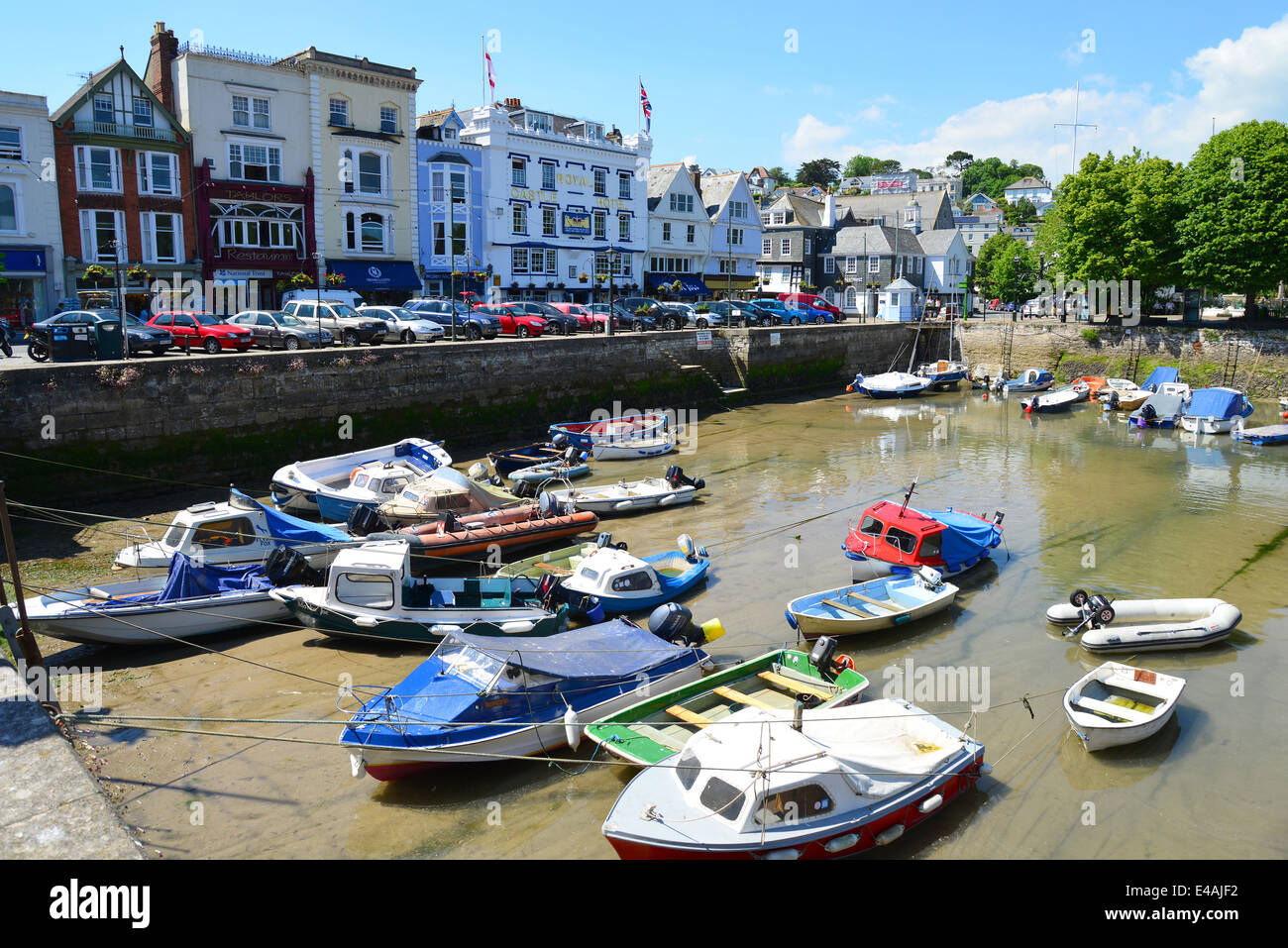 Dartmouth Harbour, Dartmouth, Devon, England, Großbritannien Stockfoto