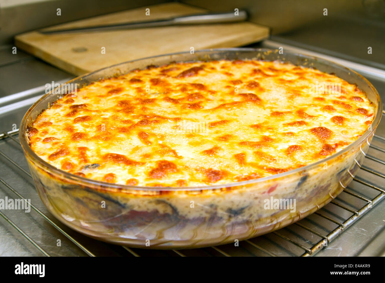 Moussaka Stockfoto