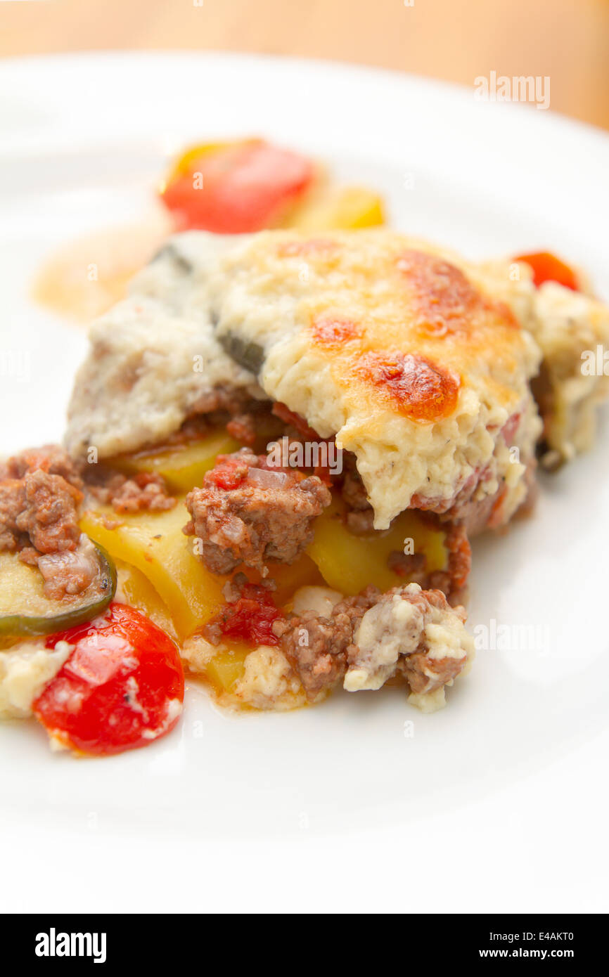 Moussaka Stockfoto