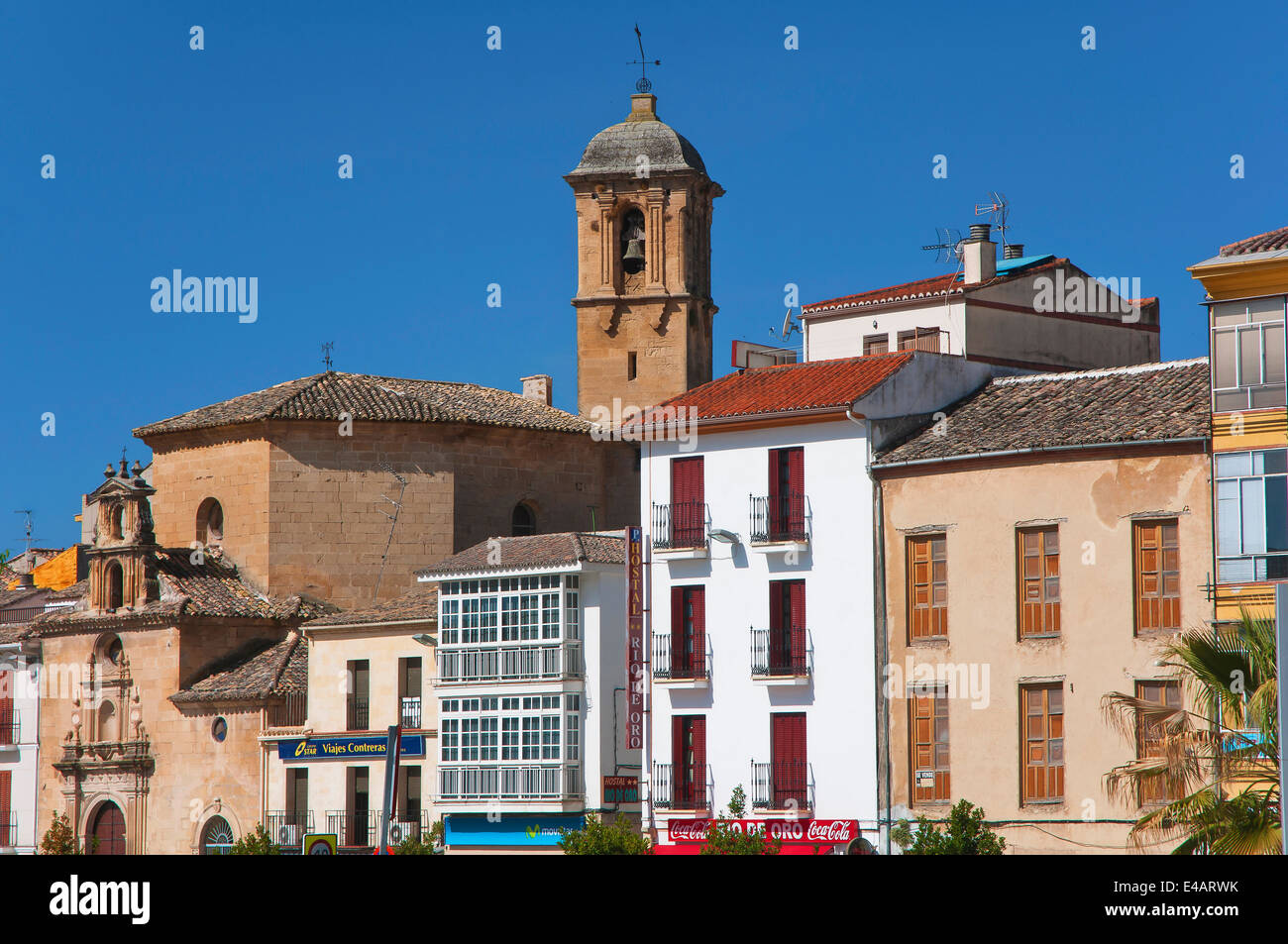 Kirche von San Anton, Alcalá la Real, Jaen-Provinz, Region von Andalusien, Spanien, Europa Stockfoto