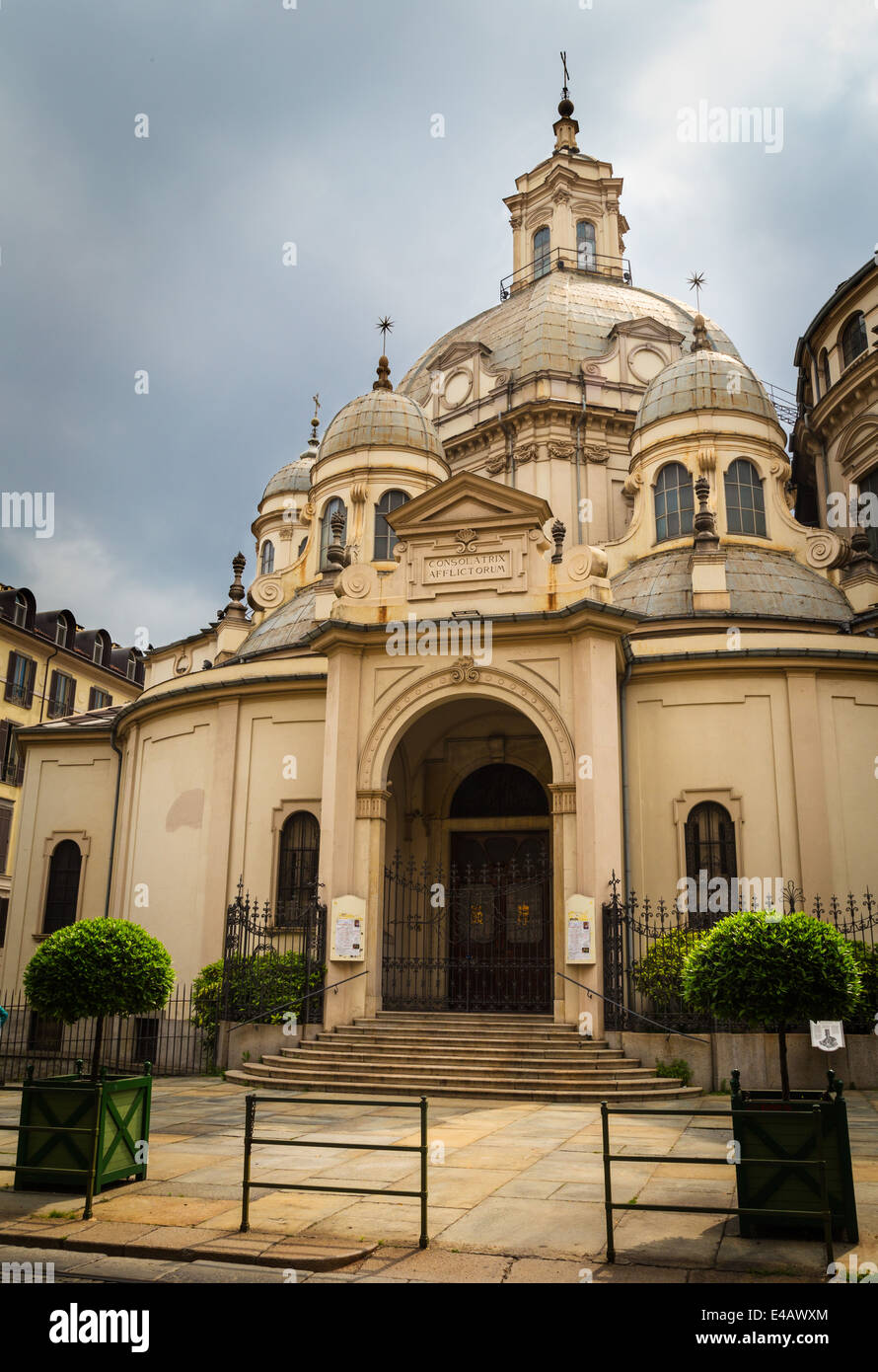 Santuario della Consolata oder Heiligtum der Jungfrau Maria des Trostes, Turin, Italien. Stockfoto