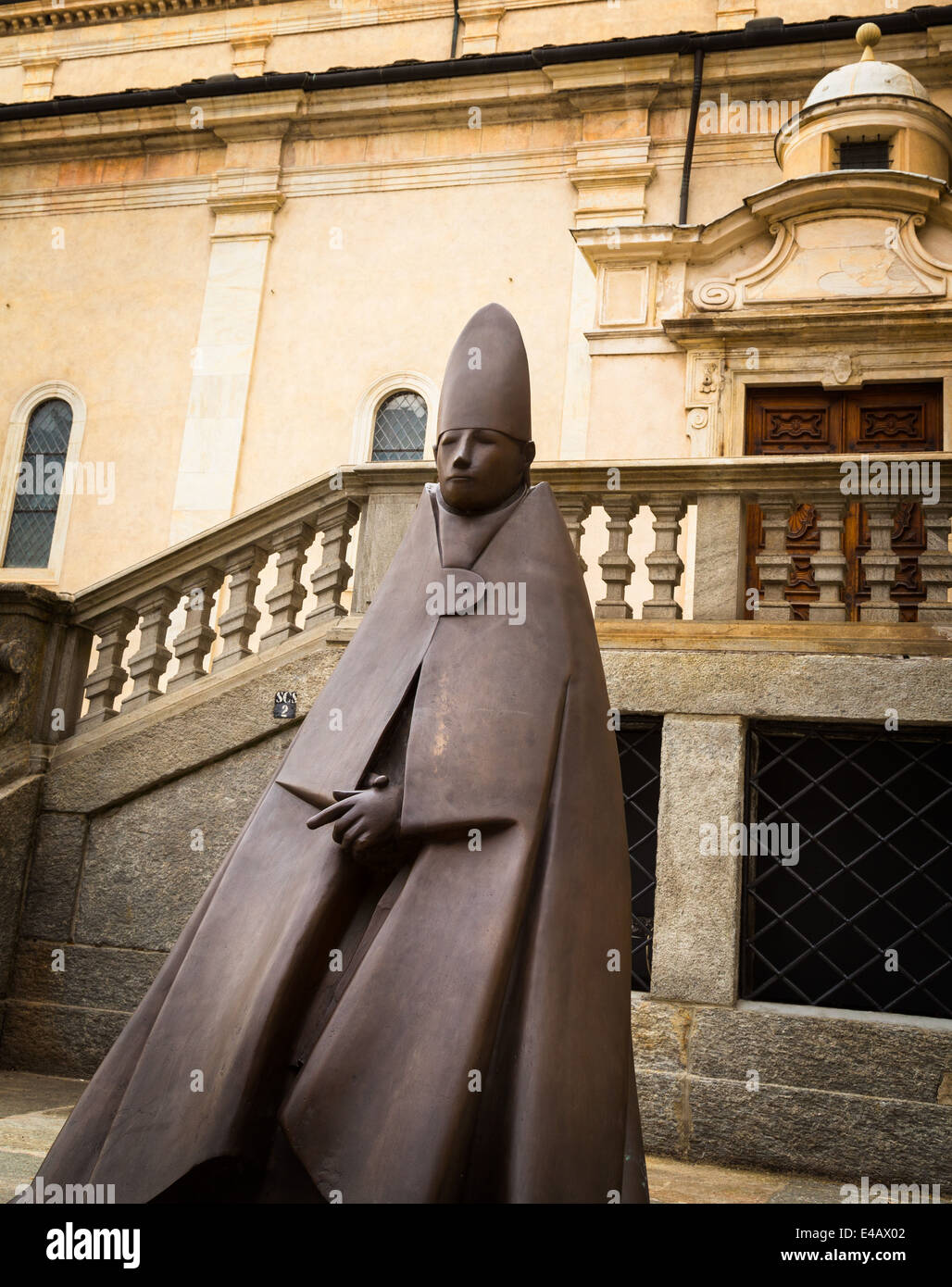 Statue von Turin Kathedrale, Italien. Stockfoto