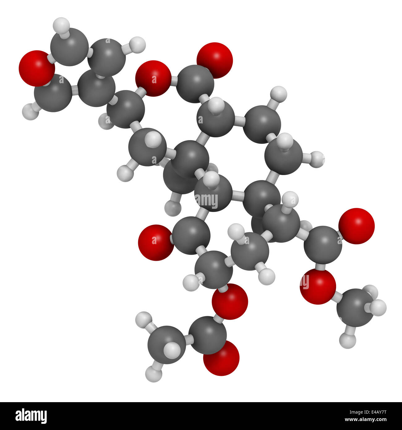 Salvinorin A Entheogen Molekül. Psychotropen Molekül von Salvia