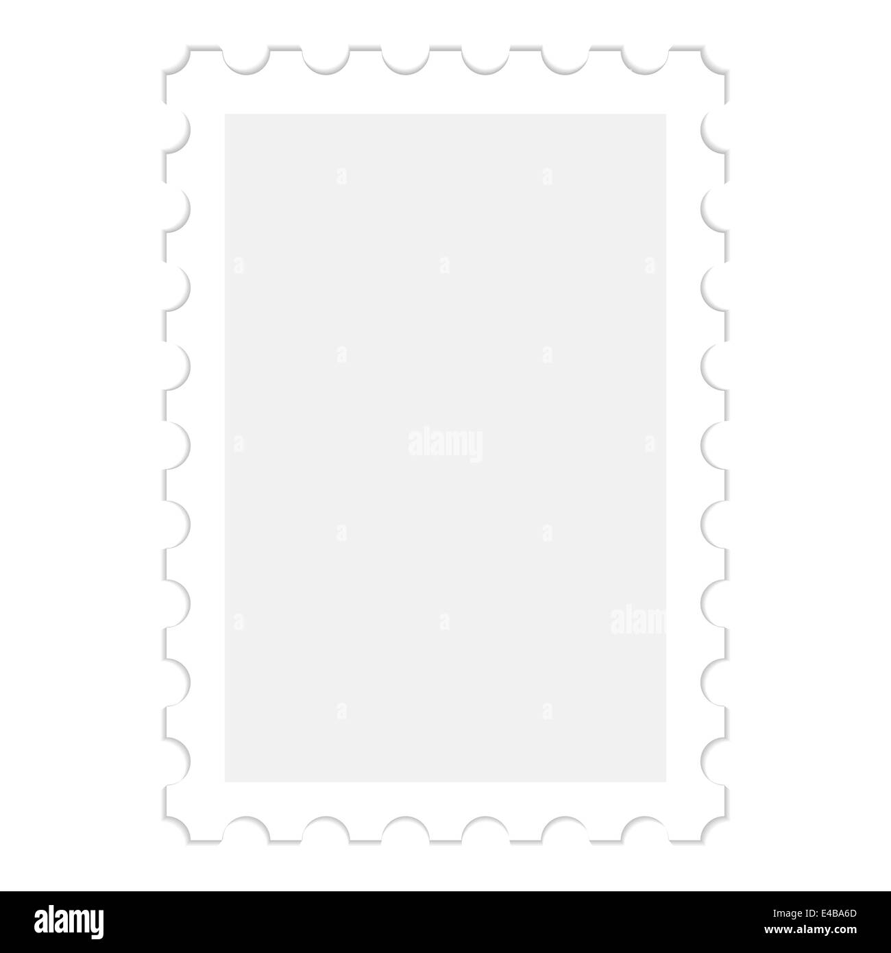 leere Stempel Stockfoto