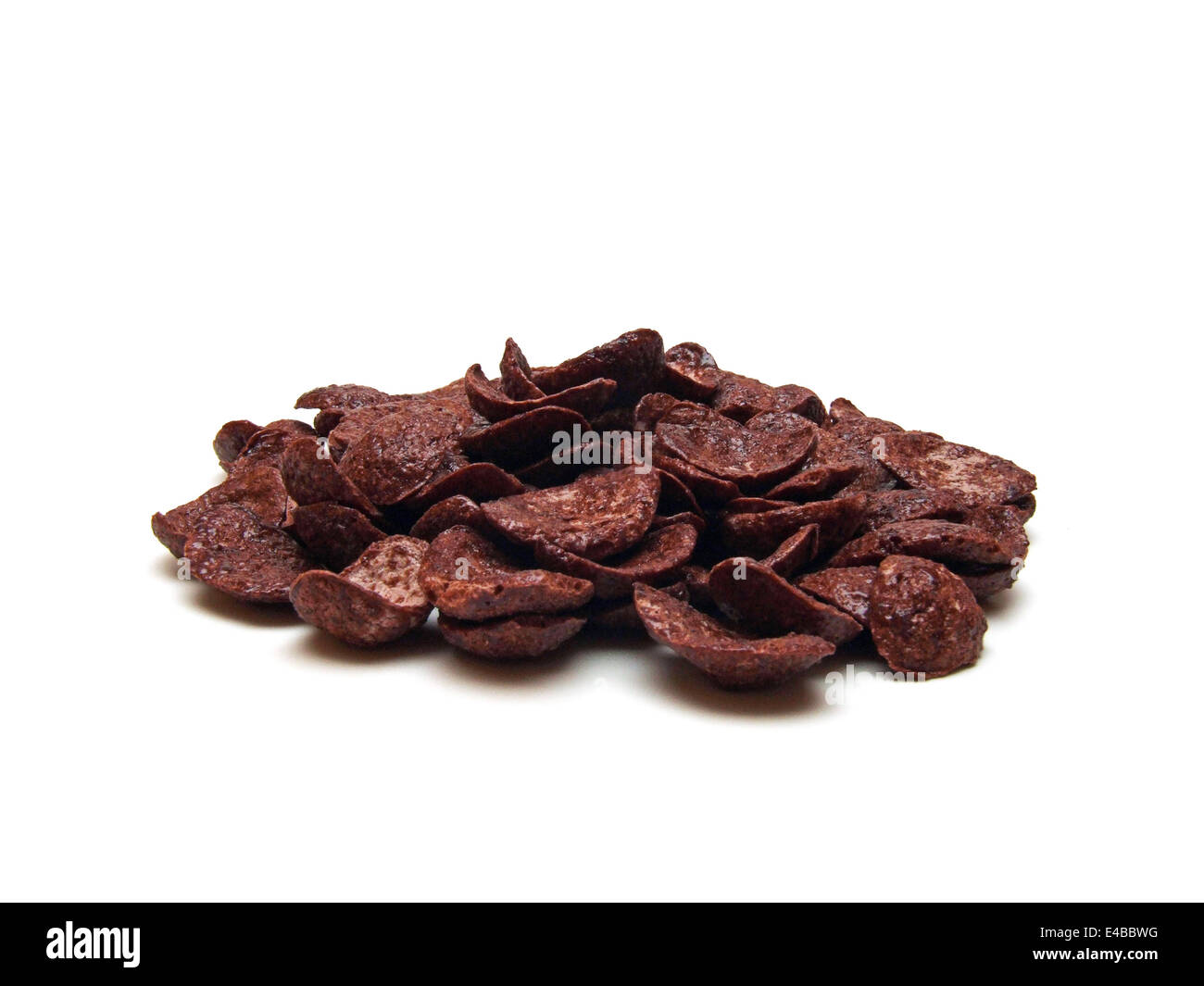 Schokoladenflocken Stockfoto