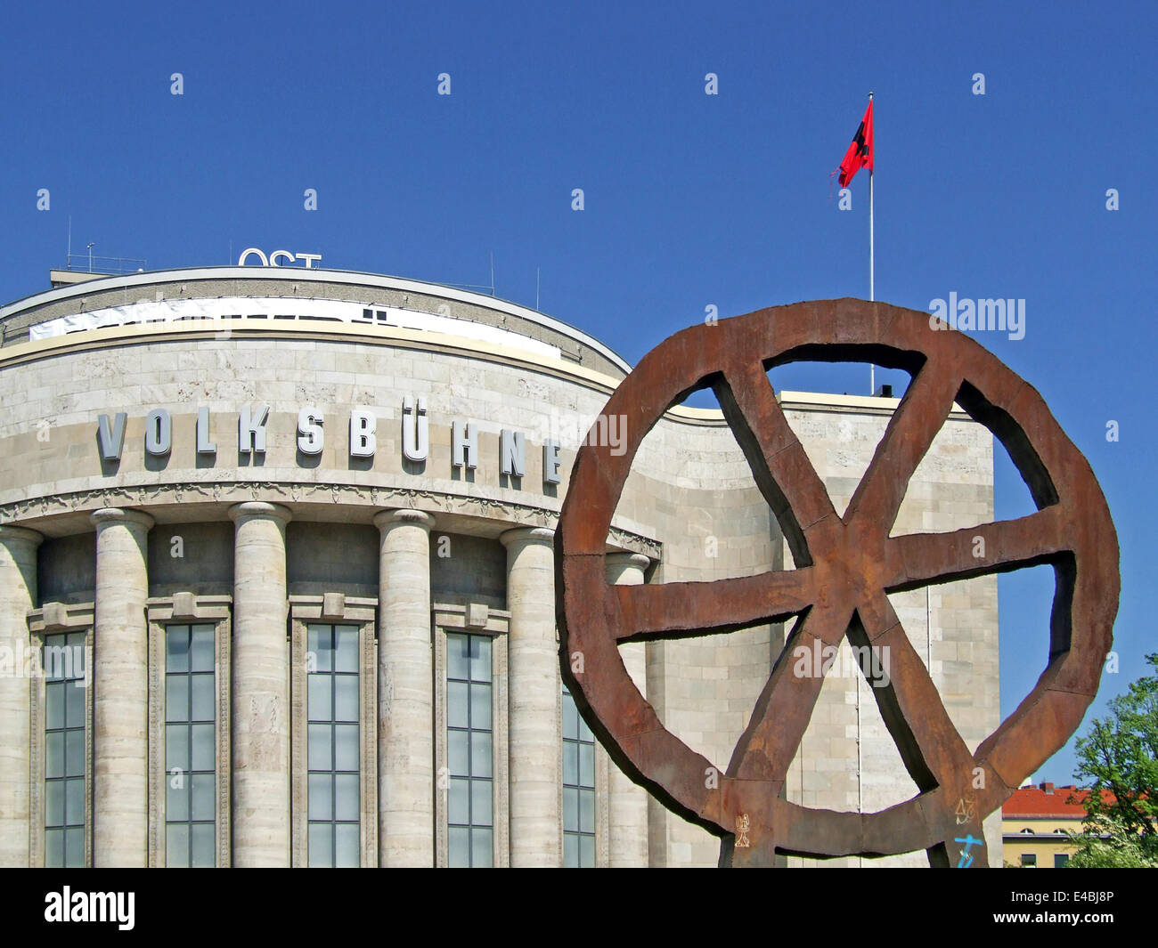 Volksbühne Berlin Deutschland Stockfoto