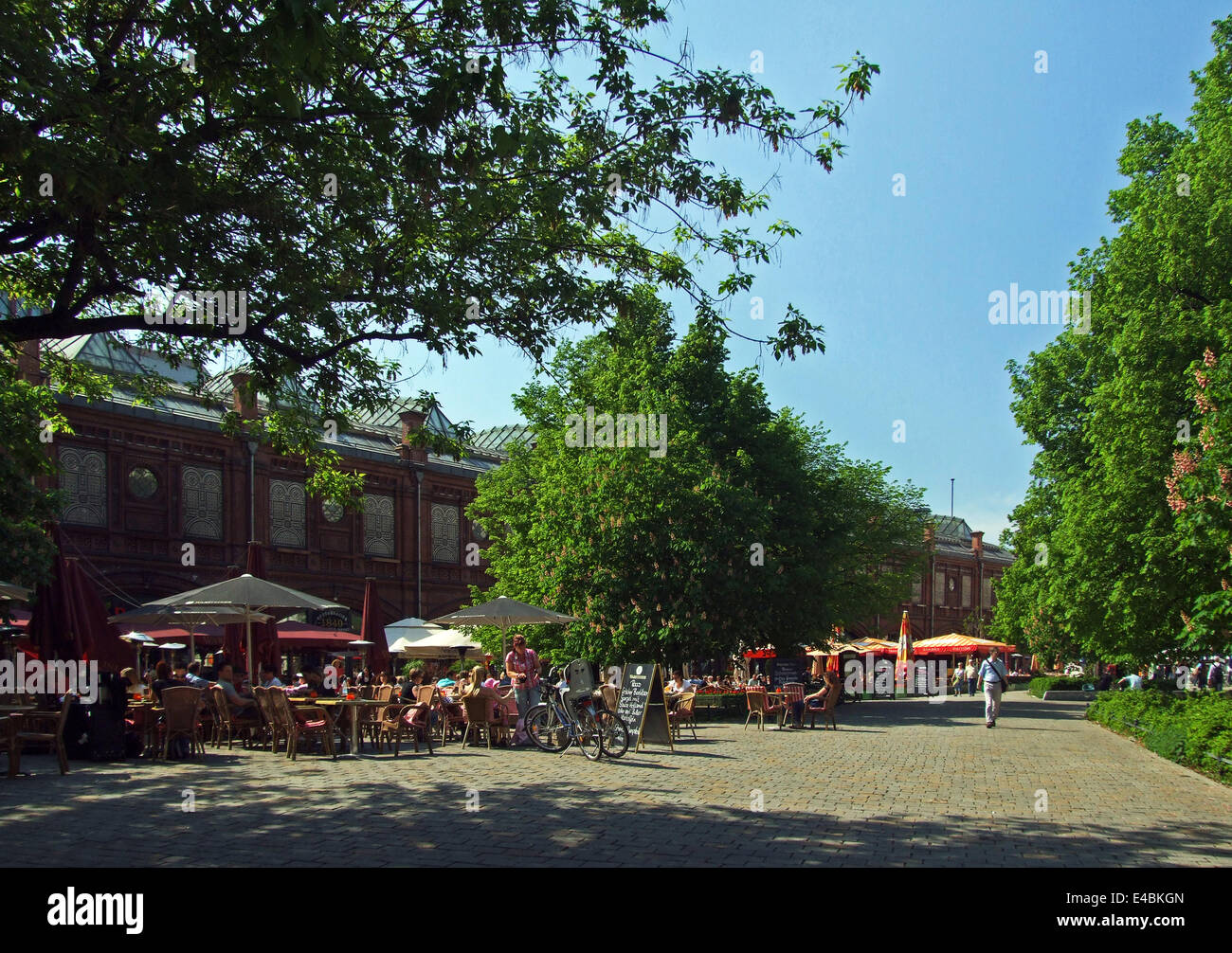 Hackeschen Markt Deutschland Berlin Stockfoto