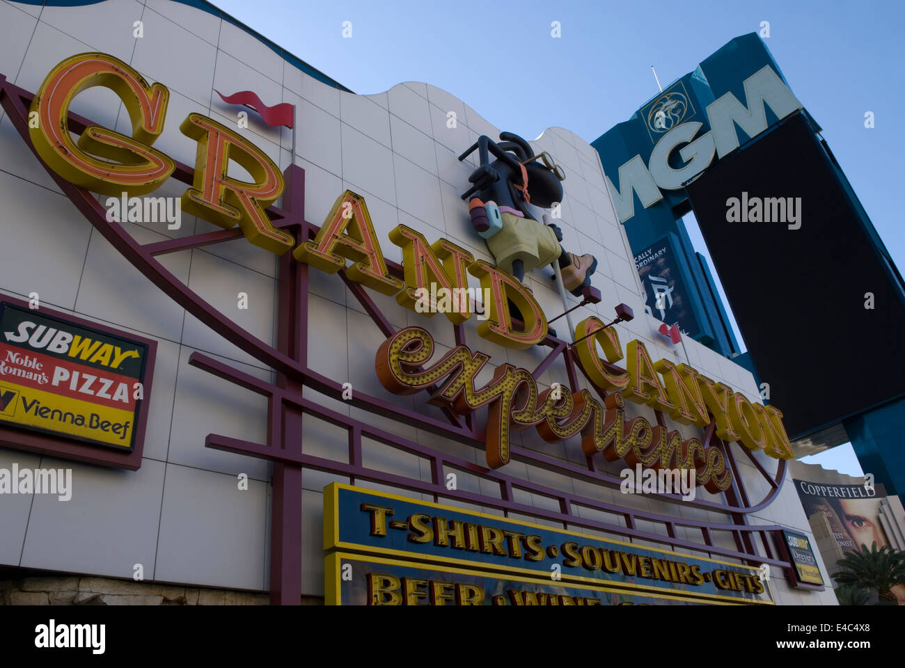 Grand Canyon Erlebnis Las Vegas Nevada, USA Stockfoto