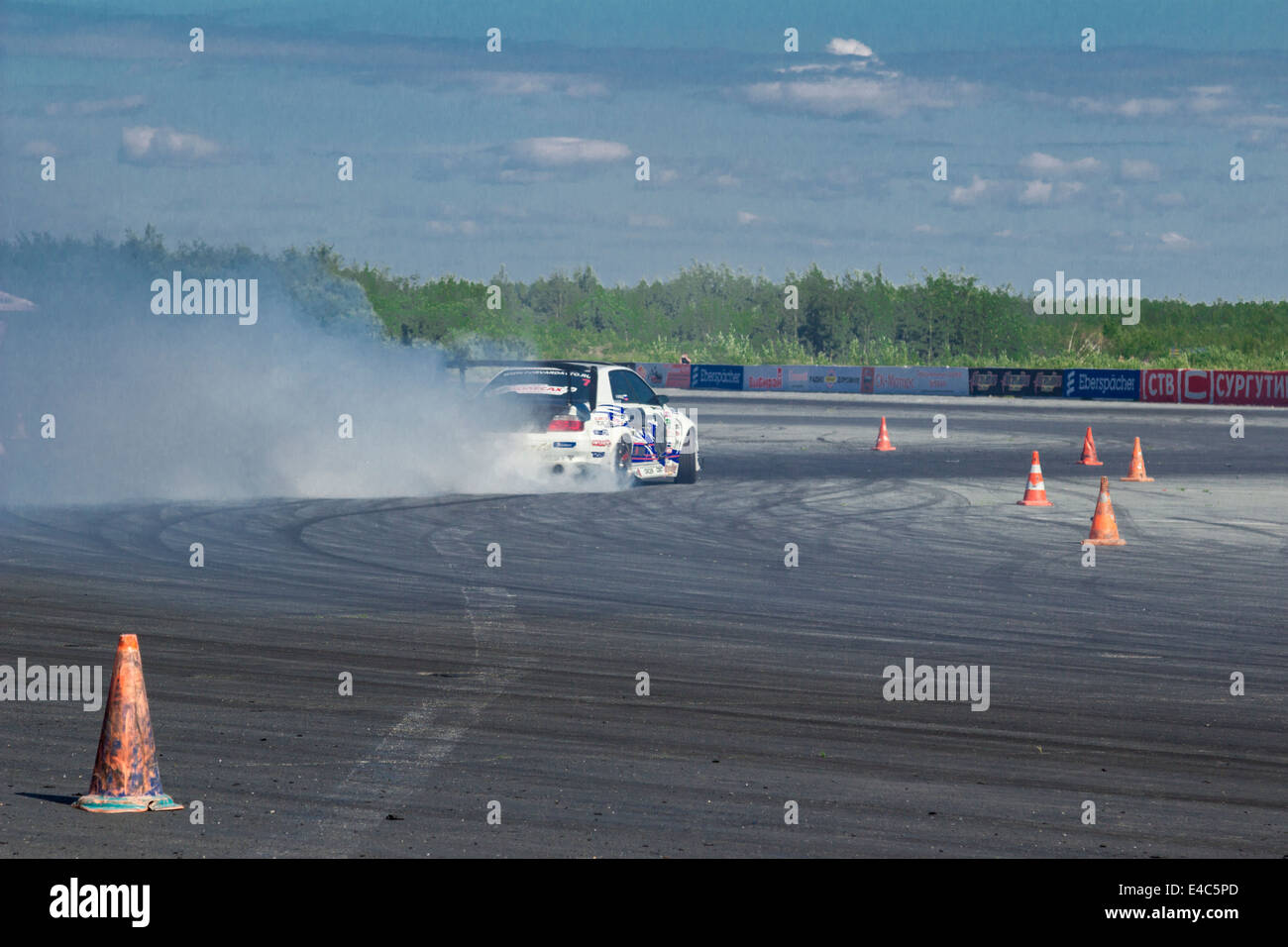 Russischen Drift. Stockfoto