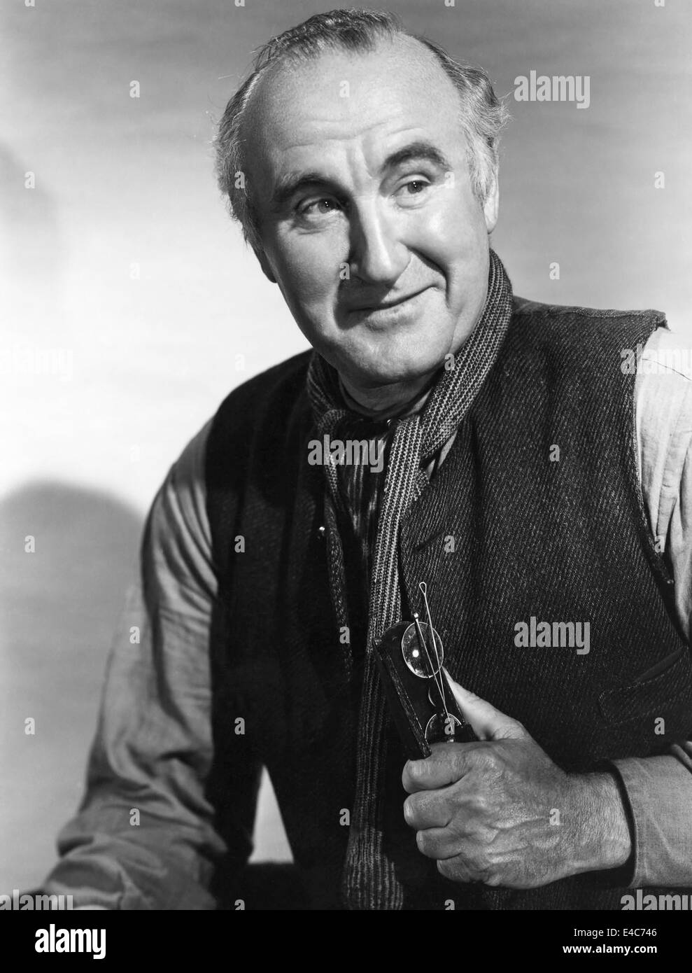 Donald Crisp, Werbung Portrait, am Set des Films "Wie grün ist mein Tal", 1941 Stockfoto