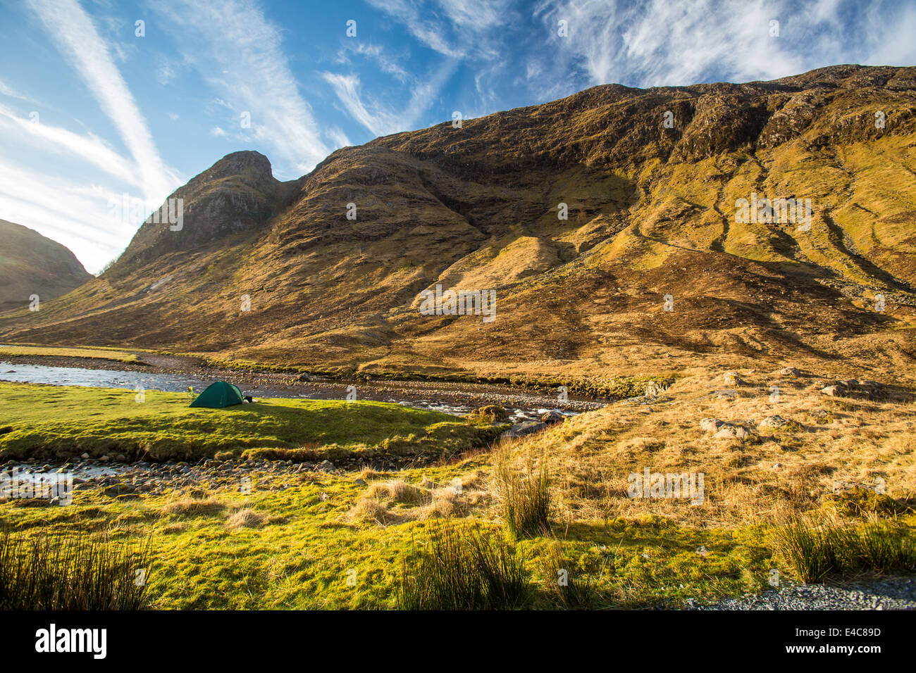 Glen Etive, schottische Highland, Schottland, UK Stockfoto