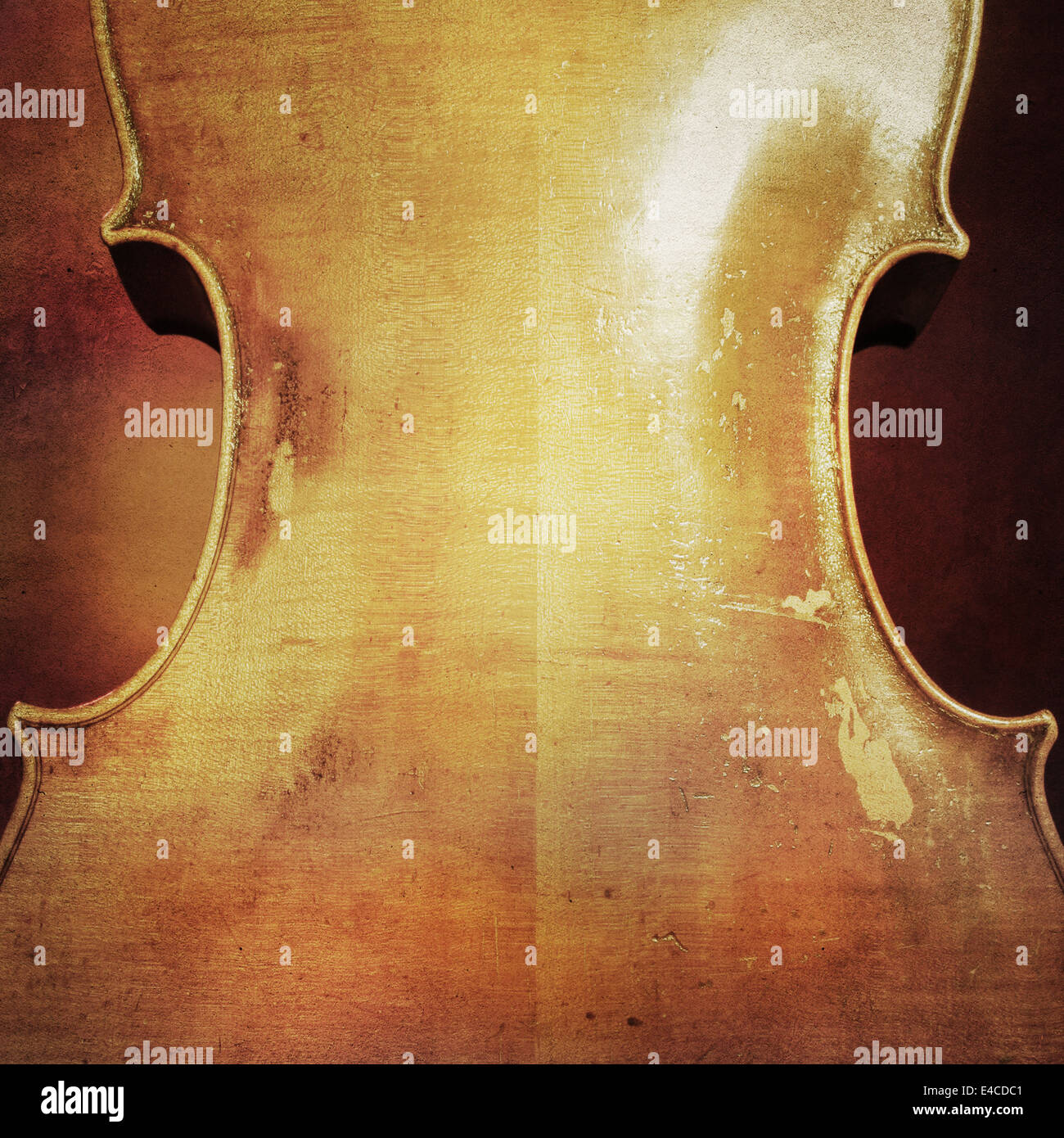 Vintage Cello-Hintergrund Stockfoto