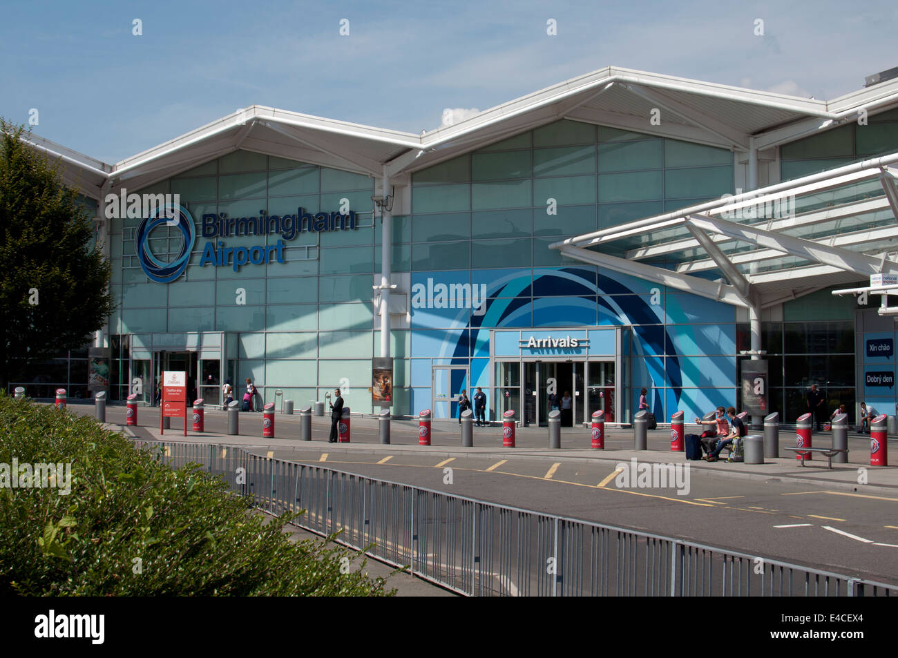 Birmingham Flughafen-terminal Gebäude, England, UK Stockfoto