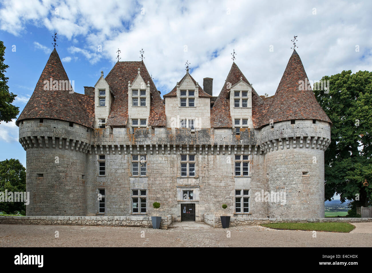 Die Burg Château de Monbazillac, Dordogne, Aquitaine, Frankreich Stockfoto
