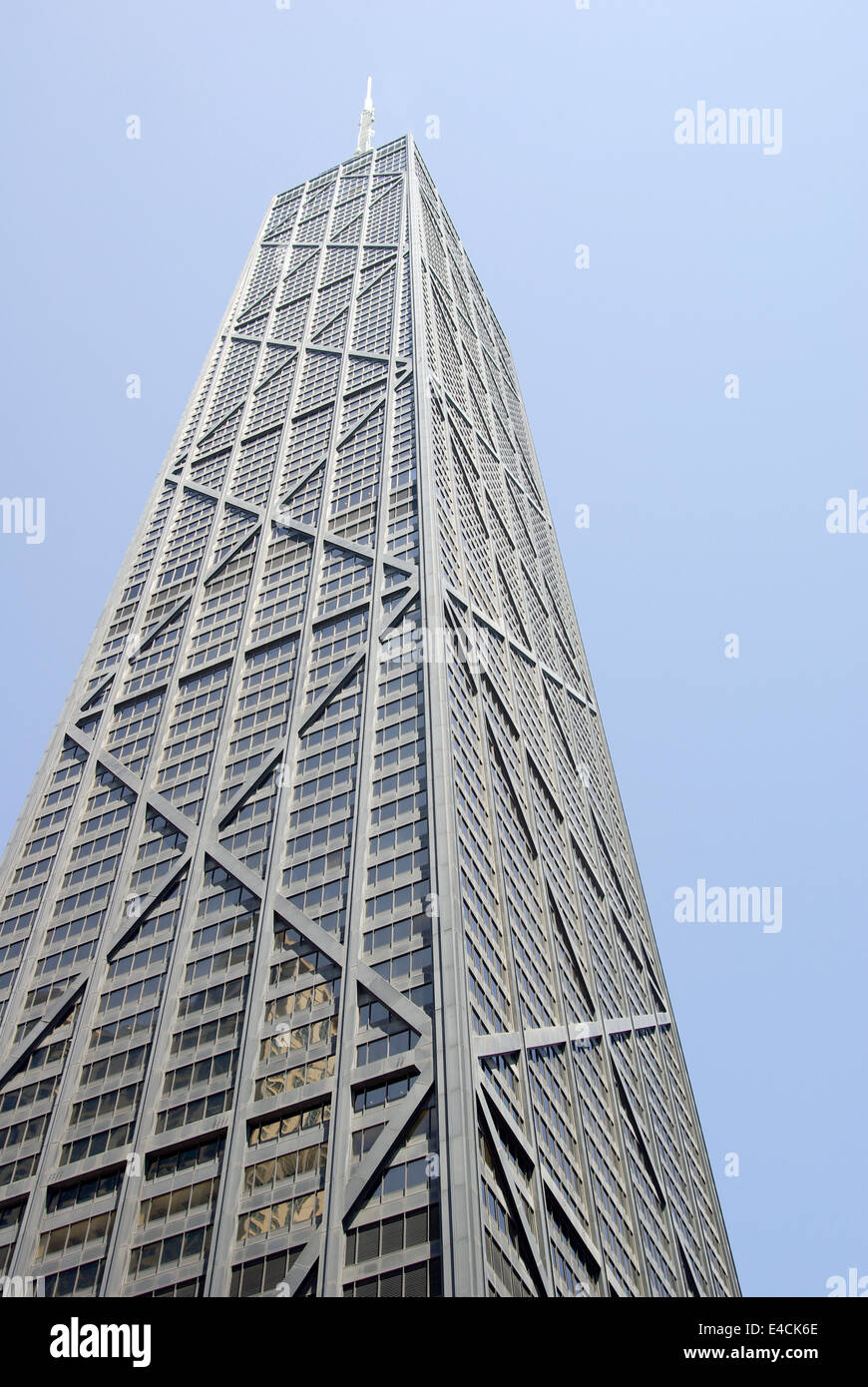 John Hancock Tower Chicago Illinois Stockfotografie Alamy